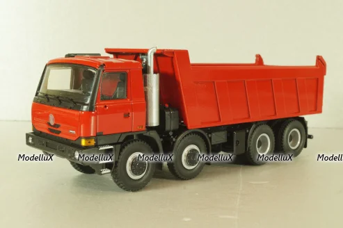 Tatra T815-230S84 8x8 2008, dump truck, red, 89019, Kaden 1:43