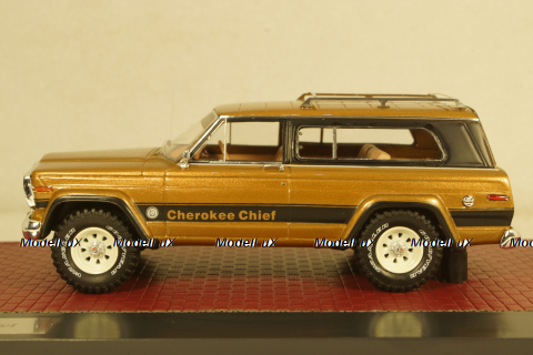 Jeep Cherokee Chief Browm metallic, MX21004-012, Matrix 1:43