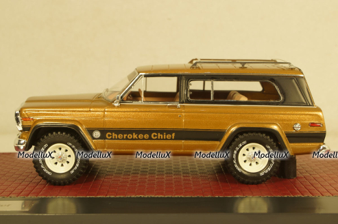 Jeep Cherokee Chief Browm metallic, MX21004-012, Matrix 1:43