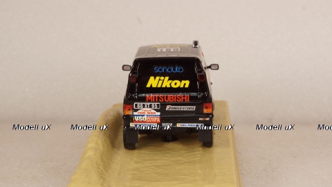 Mitsubishi Pajero #189 Rally Paris-Dakar 1985 P. Zaniroli - J. D. Silva, Norev 1:43
