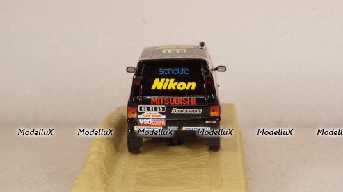 Mitsubishi Pajero #189 Rally Paris-Dakar 1985 P. Zaniroli - J. D. Silva, Norev 1:43