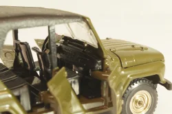 Уаз-469 А34, хаки, Тантал/Радон 1:43