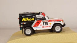 Mitsubishi Pajero #189 Rally Paris-Dakar 1985 P. Zaniroli - J. D. Silva, Norev 1:43