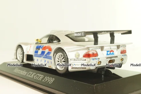 Mercedes-Benz CLK-GTR 1997, silver, B66005245, Maisto 1:43