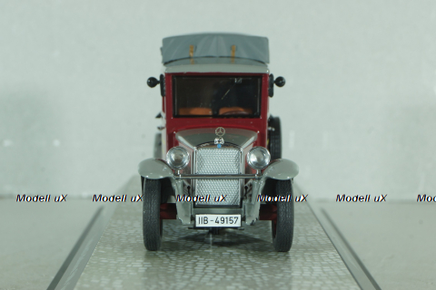 Mercedes-Benz L1000 Express Post Brauerei Weiler red/grey  1:43
