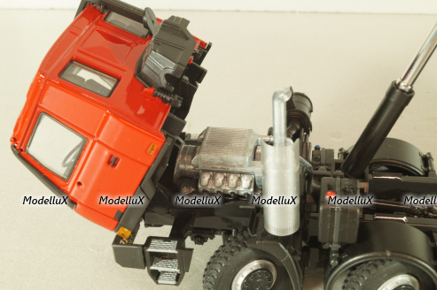 Tatra T815-230S84 8x8 2008, dump truck, red, 89019, Kaden 1:43