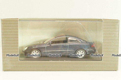 Mercedes-Benz CLK 230 Kompressor (C208) 2006, blue, B66961946, Minichamps 1:43 Уценка!
