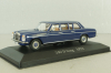 Mercedes 200 D Long (W115) 1973, blue, MBOMS059, Altaya, Mercedes-Benz Offizielle Modell Sammlung #59, 1:43
