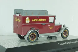 Mercedes-Benz L1000 Express Post Brauerei Weiler red/grey  1:43