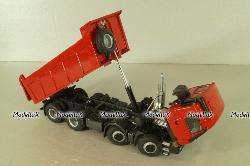 Tatra T815-230S84 8x8 2008, dump truck, red, 89019, Kaden 1:43