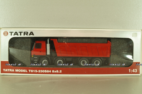 Tatra T815-230S84 8x8 2008, dump truck, red, 89019, Kaden 1:43