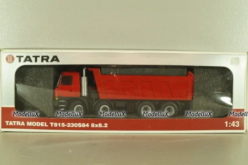 Tatra T815-230S84 8x8 2008, dump truck, red, 89019, Kaden 1:43
