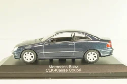 Mercedes-Benz CLK 230 Kompressor (C208) 2006, blue, B66961946, Minichamps 1:43 Уценка!