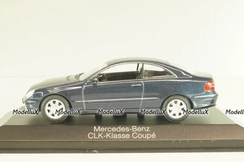 Mercedes-Benz CLK 230 Kompressor (C208) 2006, blue, B66961946, Minichamps 1:43 Уценка!