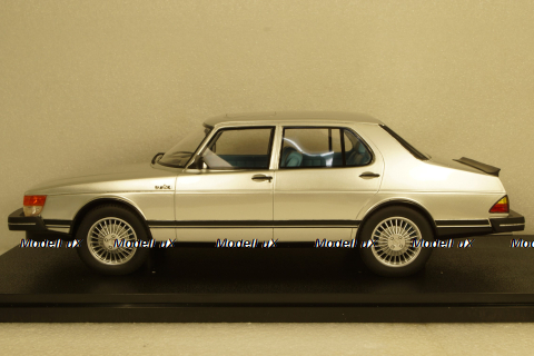 Saab 900 Turbo 1981, silver metallic, CML099-1, Cult Models 1:18