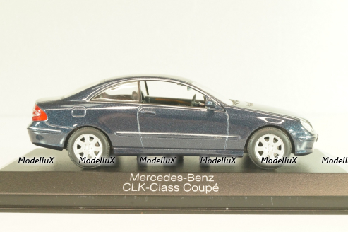 Mercedes-Benz CLK 230 Kompressor (C208) 2006, blue, B66961946, Minichamps 1:43 Уценка!
