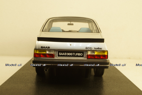 Saab 900 Turbo 1981, silver metallic, CML099-1, Cult Models 1:18