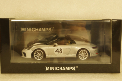 Porsche 911 (991) Speedster  2019  silver (Heritage Paket),  410061130, Minichamps 1:43