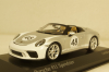 Porsche 911 (991) Speedster  2019  silver (Heritage Paket),  410061130, Minichamps 1:43