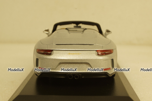 Porsche 911 (991) Speedster  2019  silver (Heritage Paket),  410061130, Minichamps 1:43