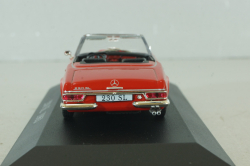 Mercedes 230 SL Roadster  (W113) 1963, red, MBOMS003, Altaya, Mercedes-Benz Offizielle Modell Sammlung #3, 1:43