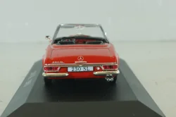 Mercedes 230 SL Roadster  (W113) 1963, red, MBOMS003, Altaya, Mercedes-Benz Offizielle Modell Sammlung #3, 1:43