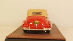 Cadillac Series 62 Sedan Convertible Red Closed top 1941, GLM119202, GLM Models 1:43