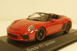 Porsche 911 (991) Speedster  2019, dark red metallic, 410061131, Minichamps 1:43