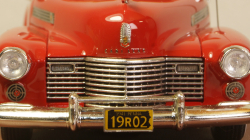 Cadillac Series 62 Sedan Convertible Red Closed top 1941, GLM119202, GLM Models 1:43