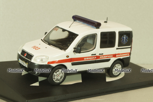 Fiat Doblo 2004 Швидка медична допомога, SAL009, Salah43 1:43