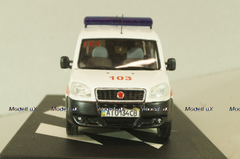 Fiat Doblo 2004 Швидка медична допомога, SAL009, Salah43 1:43