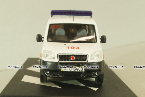 Fiat Doblo 2004 Швидка медична допомога, SAL009, Salah43 1:43