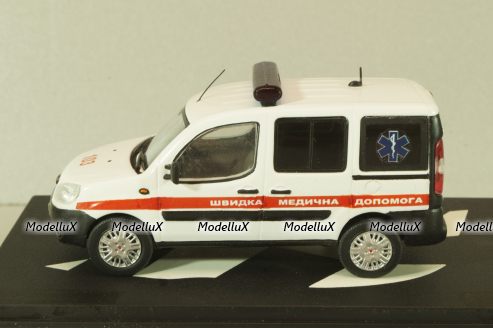 Fiat Doblo 2004 Швидка медична допомога, SAL009, Salah43 1:43