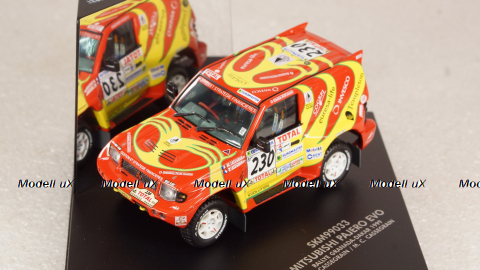 MITSUBISHI PAJERO EVO N 230 RALLY GRANADA DAKAR 1999 J.P.CASSEGRAIN - M.C.CASSEGRAIN, SKID 1:43