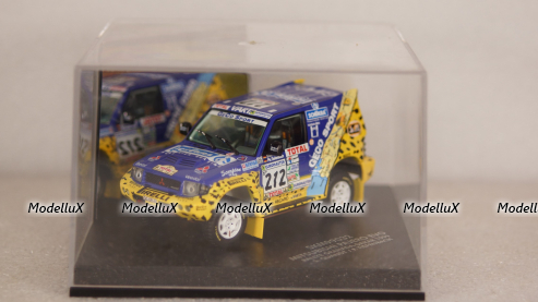 Mitsubishi Pajero EVO #212 Rallye Granada-Dakar 1999 S.Quandt/P.Tiefenbach, SKID 1:43
