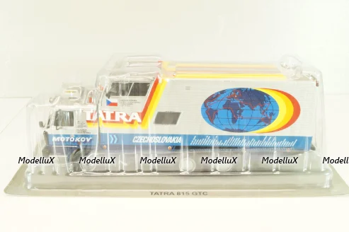 Tatra 815 GTC around-the-world trip 1987-1990, silver, LTM051, Legendas Teherautok a Multbol #51, Deagostini 1:43