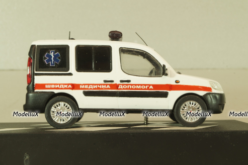 Fiat Doblo 2004 Швидка медична допомога, SAL009, Salah43 1:43