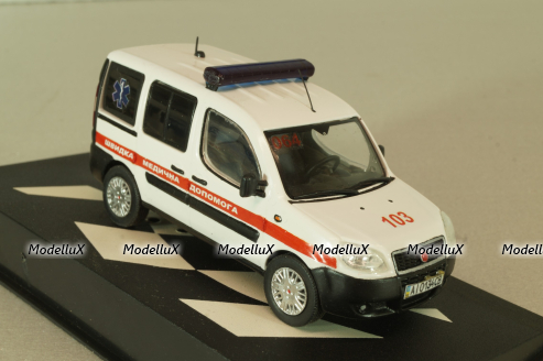Fiat Doblo 2004 Швидка медична допомога, SAL009, Salah43 1:43