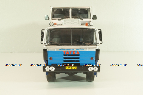 Tatra 815 GTC around-the-world trip 1987-1990, silver, LTM051, Legendas Teherautok a Multbol #51, Deagostini 1:43