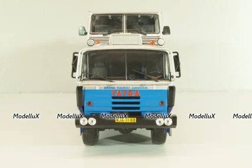 Tatra 815 GTC around-the-world trip 1987-1990, silver, LTM051, Legendas Teherautok a Multbol #51, Deagostini 1:43