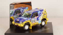 Mitsubishi Pajero EVO #212 Rallye Granada-Dakar 1999 S.Quandt/P.Tiefenbach, SKID 1:43