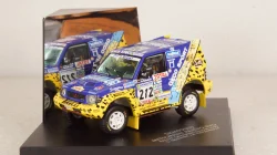 Mitsubishi Pajero EVO #212 Rallye Granada-Dakar 1999 S.Quandt/P.Tiefenbach, SKID 1:43