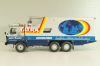 Tatra 815 GTC around-the-world trip 1987-1990, silver, LTM051, Legendas Teherautok a Multbol #51, Deagostini 1:43