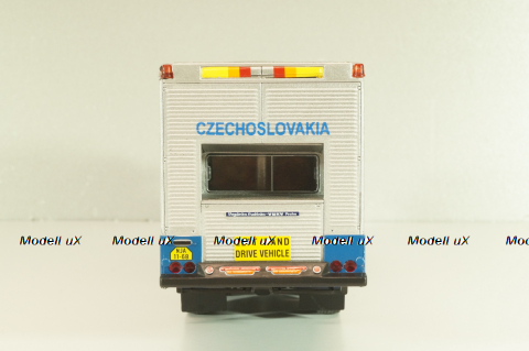 Tatra 815 GTC around-the-world trip 1987-1990, silver, LTM051, Legendas Teherautok a Multbol #51, Deagostini 1:43