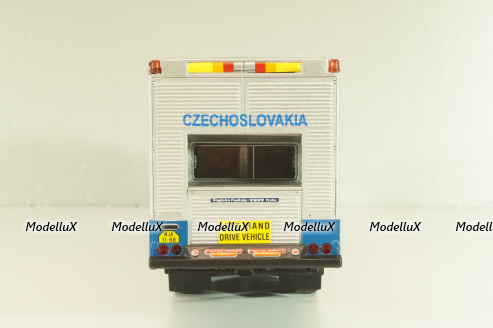 Tatra 815 GTC around-the-world trip 1987-1990, silver, LTM051, Legendas Teherautok a Multbol #51, Deagostini 1:43