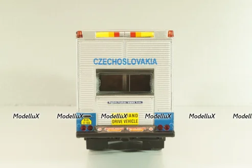 Tatra 815 GTC around-the-world trip 1987-1990, silver, LTM051, Legendas Teherautok a Multbol #51, Deagostini 1:43