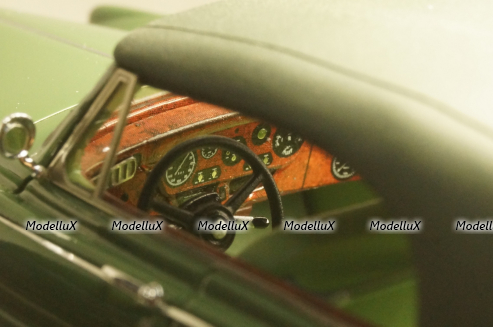 Rolls Royce Silver Cloud Mulliner 4-d Cabriolet green 1962, MX41705-032, Matrix 1:43