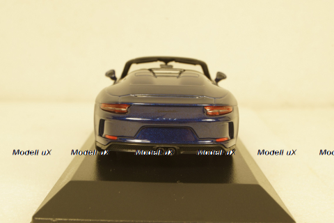 Porsche 911 (991) Speedster  2019, blue metallic, 410061132, Minichamps 1:43