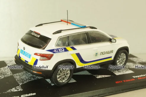 Skoda Kodiaq 2017 Полiцiя України, SAL008, Salah43 1:43