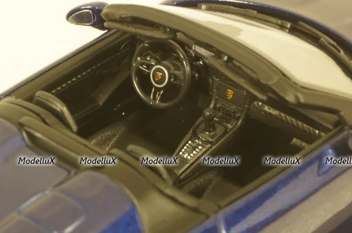 Porsche 911 (991) Speedster  2019, blue metallic, 410061132, Minichamps 1:43